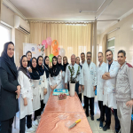 روز پرستار 1404( بازدید جهت تبریک، رئیس شعبه بانک تجارت و مدرسه ابتدایی دخترانه ترنم معلی)