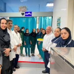 روز پرستار 1404( بازدید جهت تبریک، رئیس شعبه بانک تجارت و مدرسه ابتدایی دخترانه ترنم معلی)